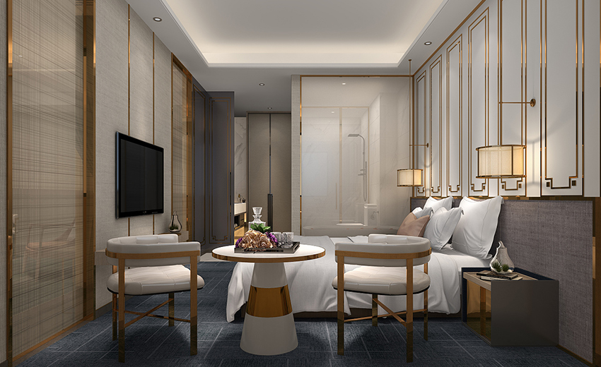 寶山8000平米精品酒店裝修設計